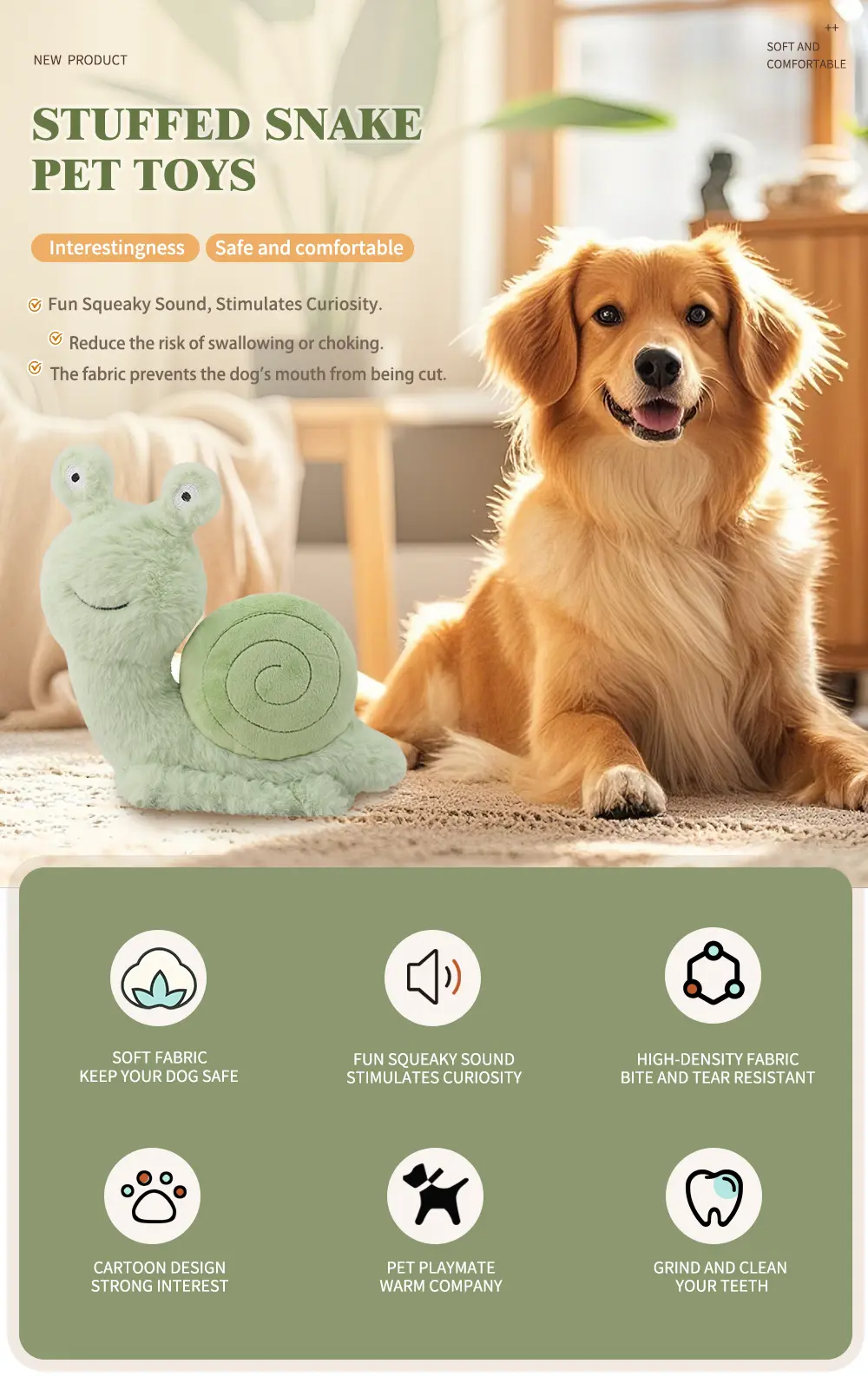 Pet Snail Toy Detail 1