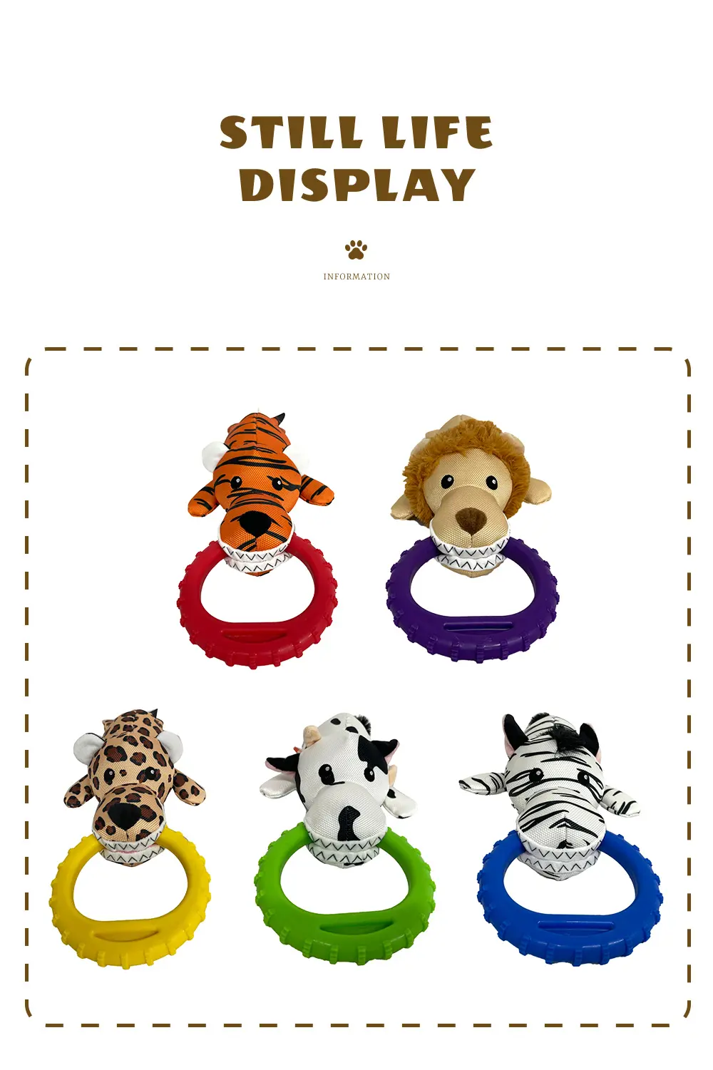 Interactive Dog Toy Packaging