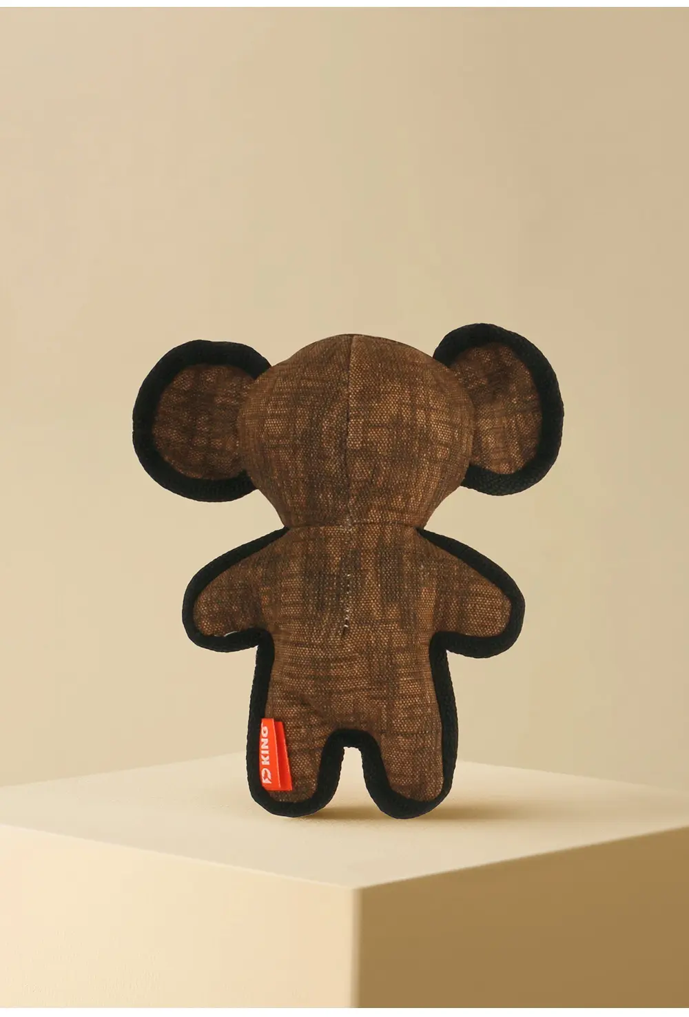 Oblate Body Monkey Dog Toy View 7