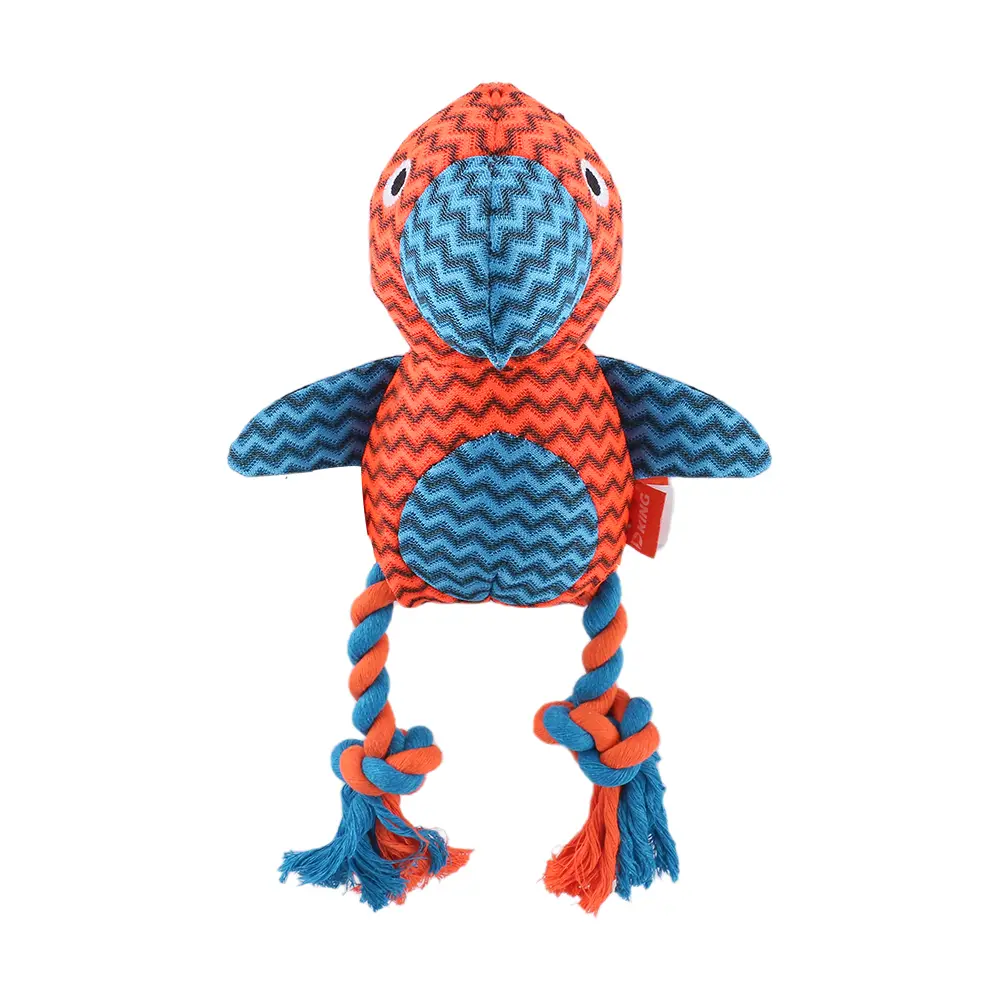 OEM Dog Plush Toys Unique Design, Joy for Pets：3D Donkey，3D Puppy，3D Knotted Monkey，3D Parrot，Plush Knot Factory, Factories
