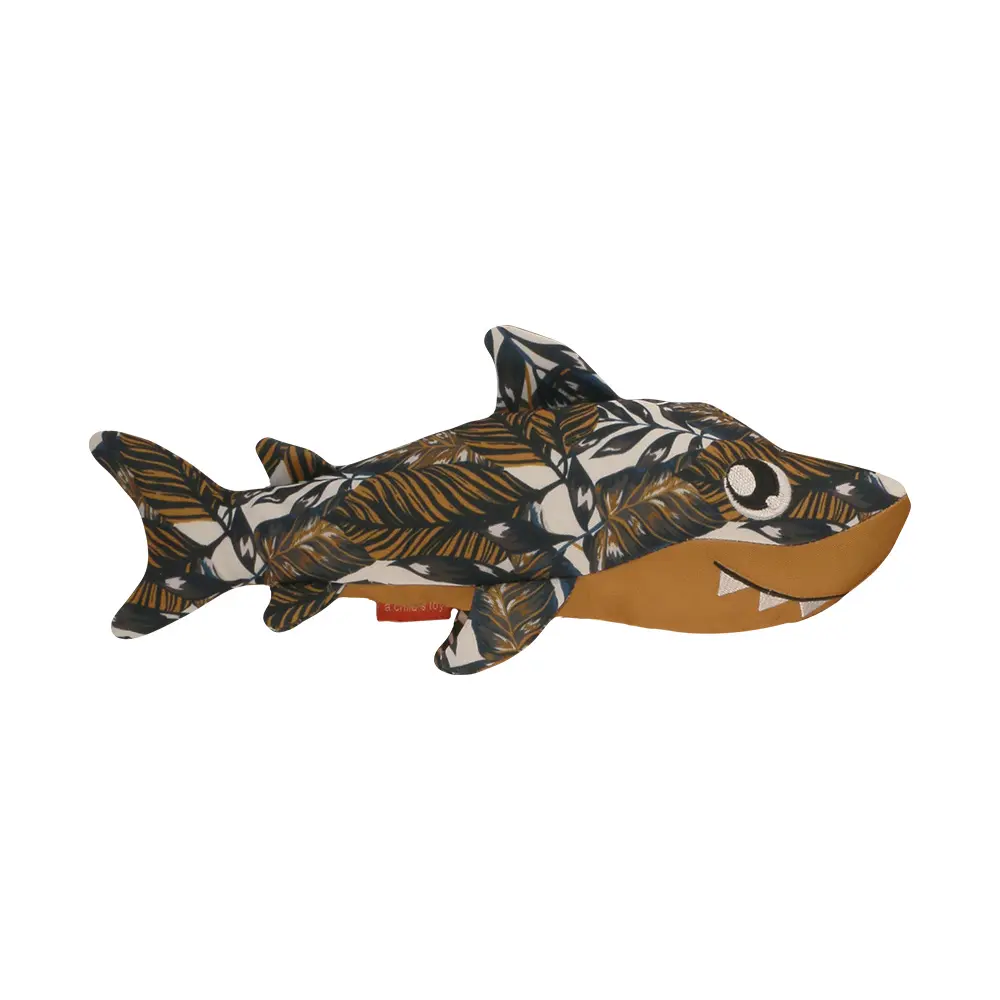 OEM Innovative Design Series of Latest Dog Interactive Plush Toys: 3D crocodile, 3D sailfish, Knotted wild goose, Wild goose, 3D shark Manufacturer, Supplier