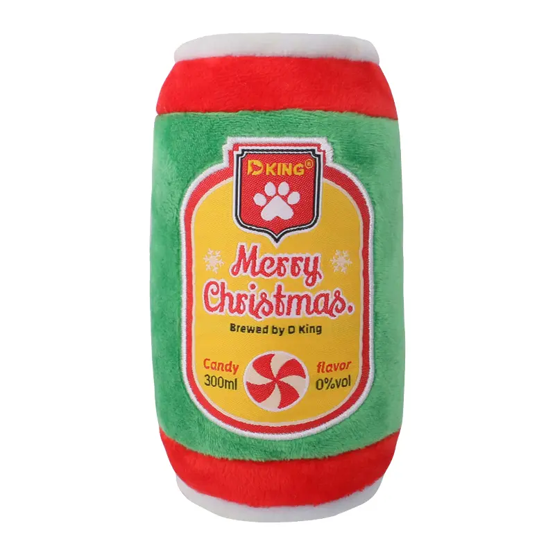OEM Beer Can-Themed Pet Interactive Plush Toys Manufacturers, Suppliers