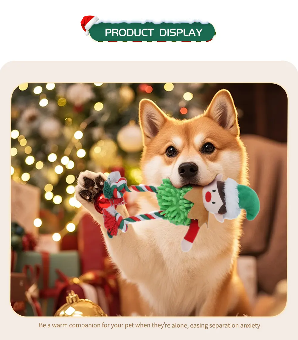 Holiday Pet Toy Detail 6
