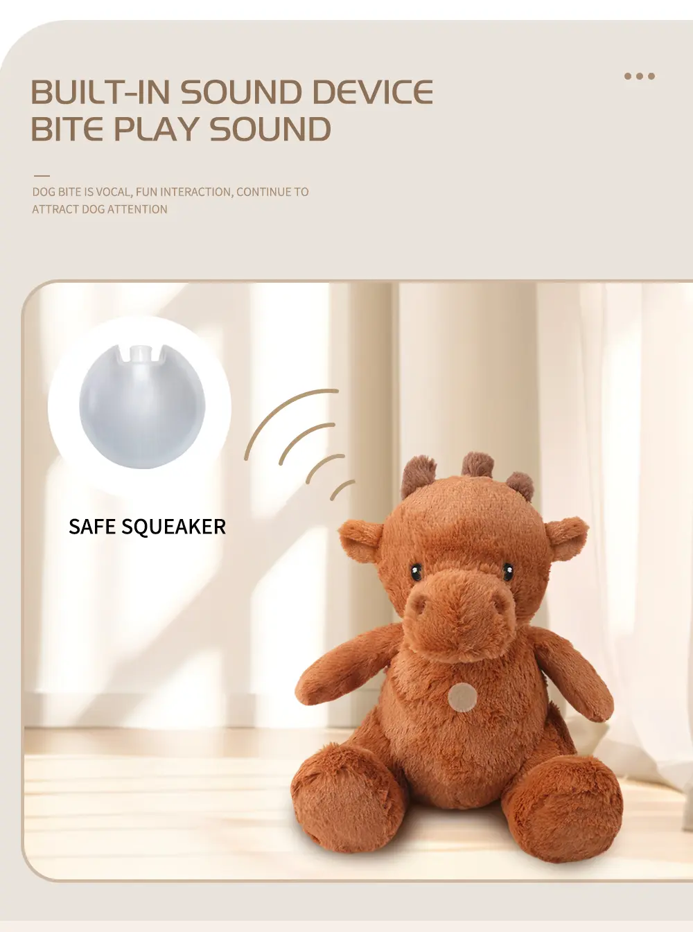 Pet stuffed toy view 2