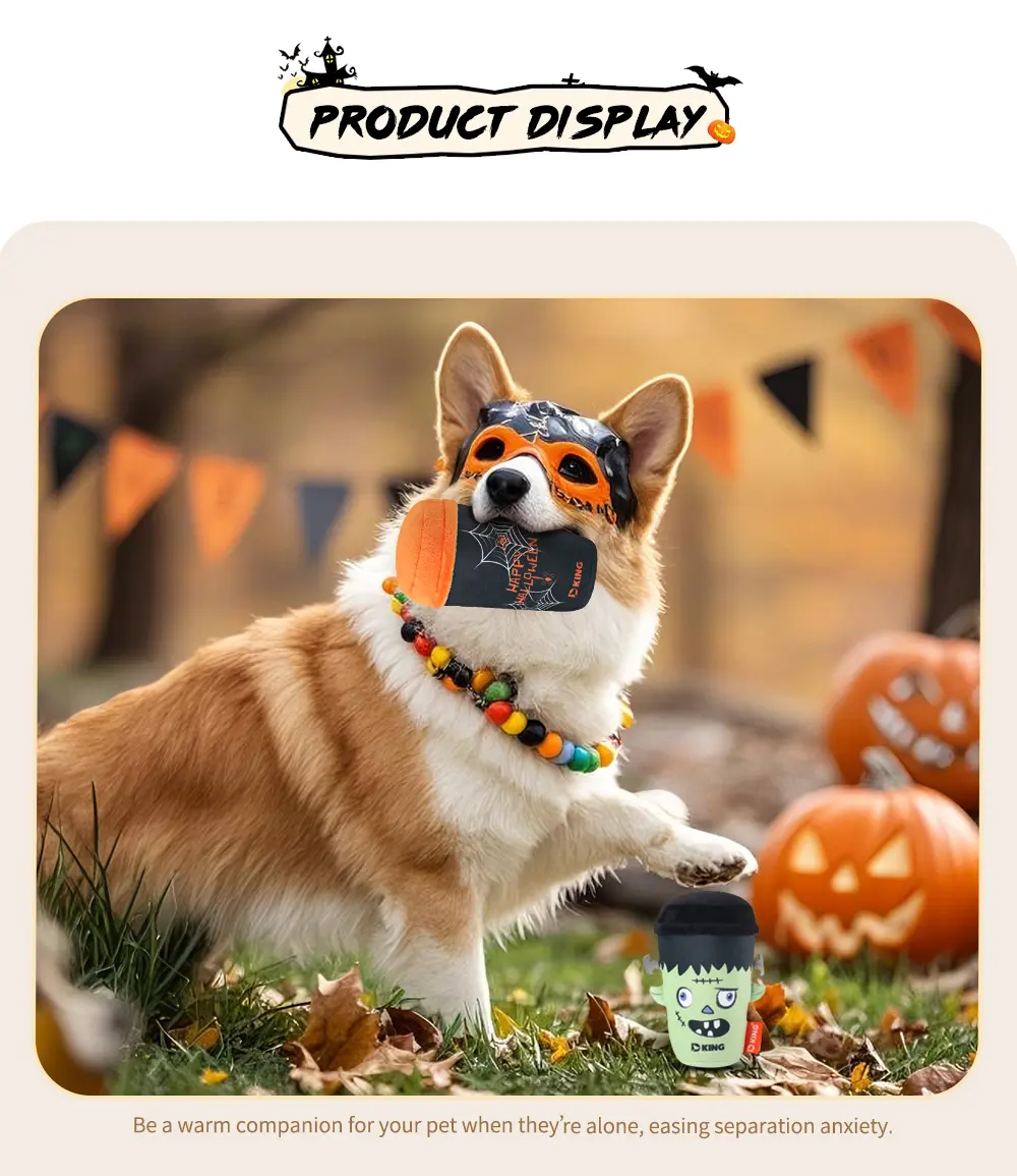 Halloween Coffee Cup Plush Toy 6