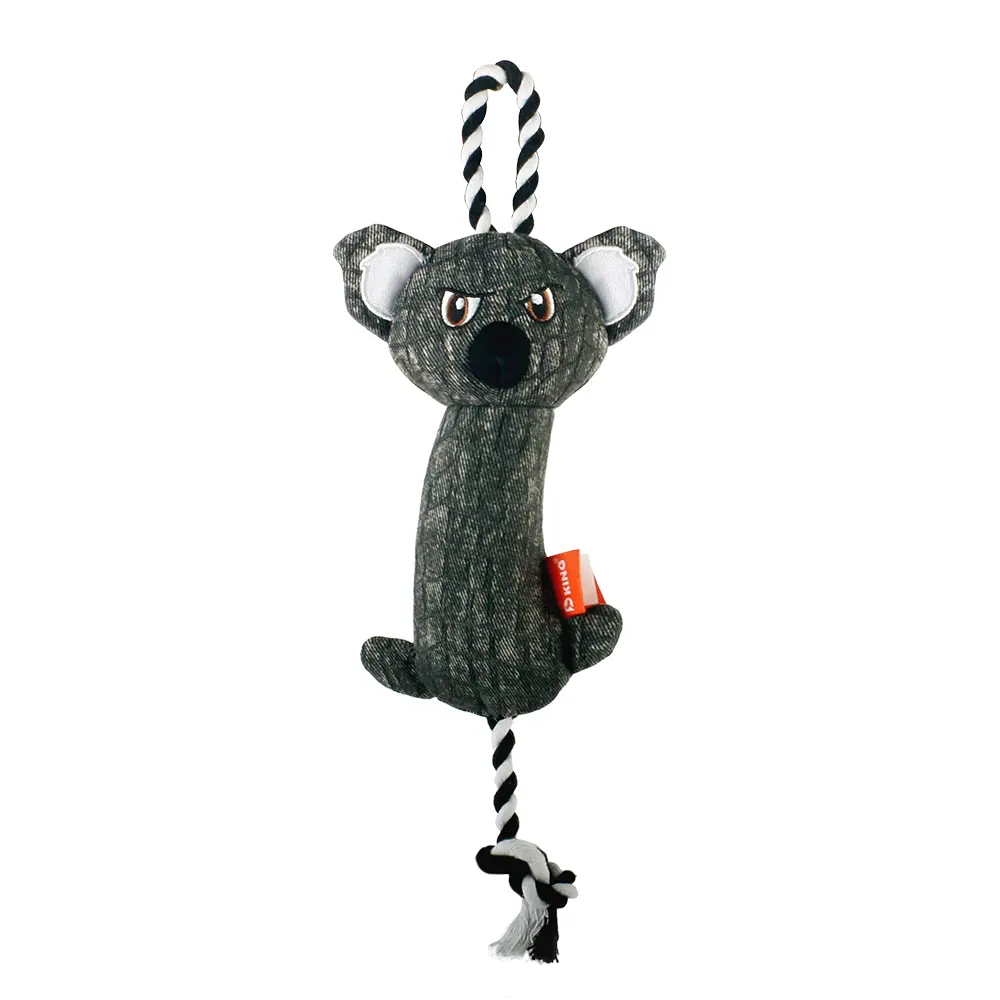 OEM 2025 New Product Classic Animal Shape Sturdy Dog Toy Collection Knotted Sheep, Knotted Deer, Knotted Crocodile, Knotted Koala Manufacturers, Supplier