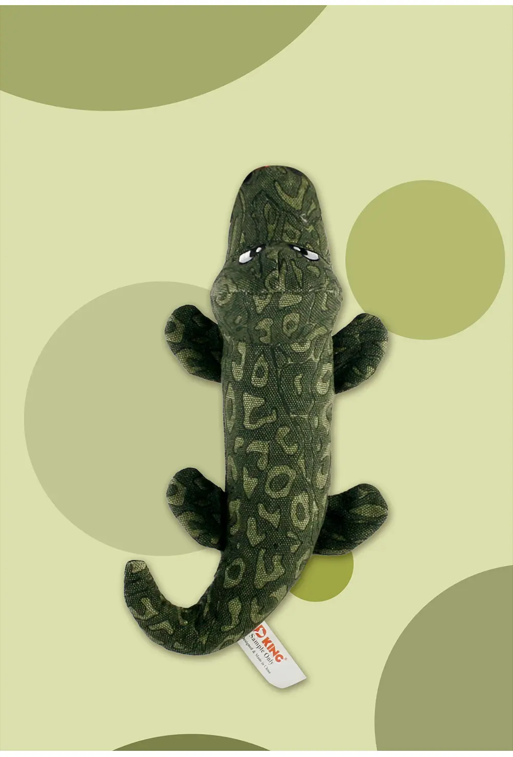 Sturdy Dog Toy Crocodile Detail 6