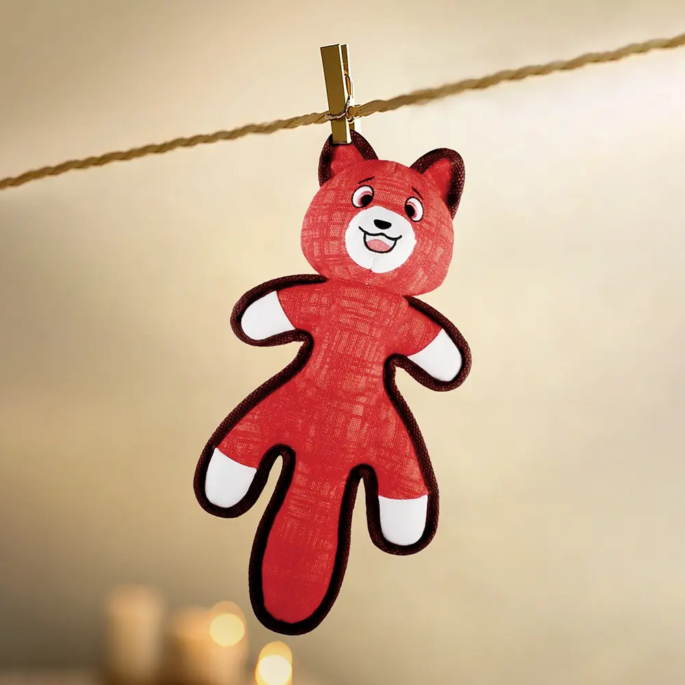Custom 2025 New Product Classic Animal Shape Sturdy Dog Toy Collection Oblate Body Fox Manufacturers, Suppliers