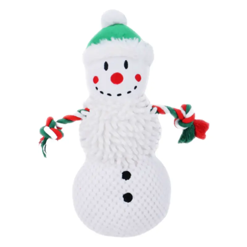 Custom Cozy and Cuddly Plush Toys for Your Dog: Reindeer, Snowman, and Santa Claus Supplier, Factories
