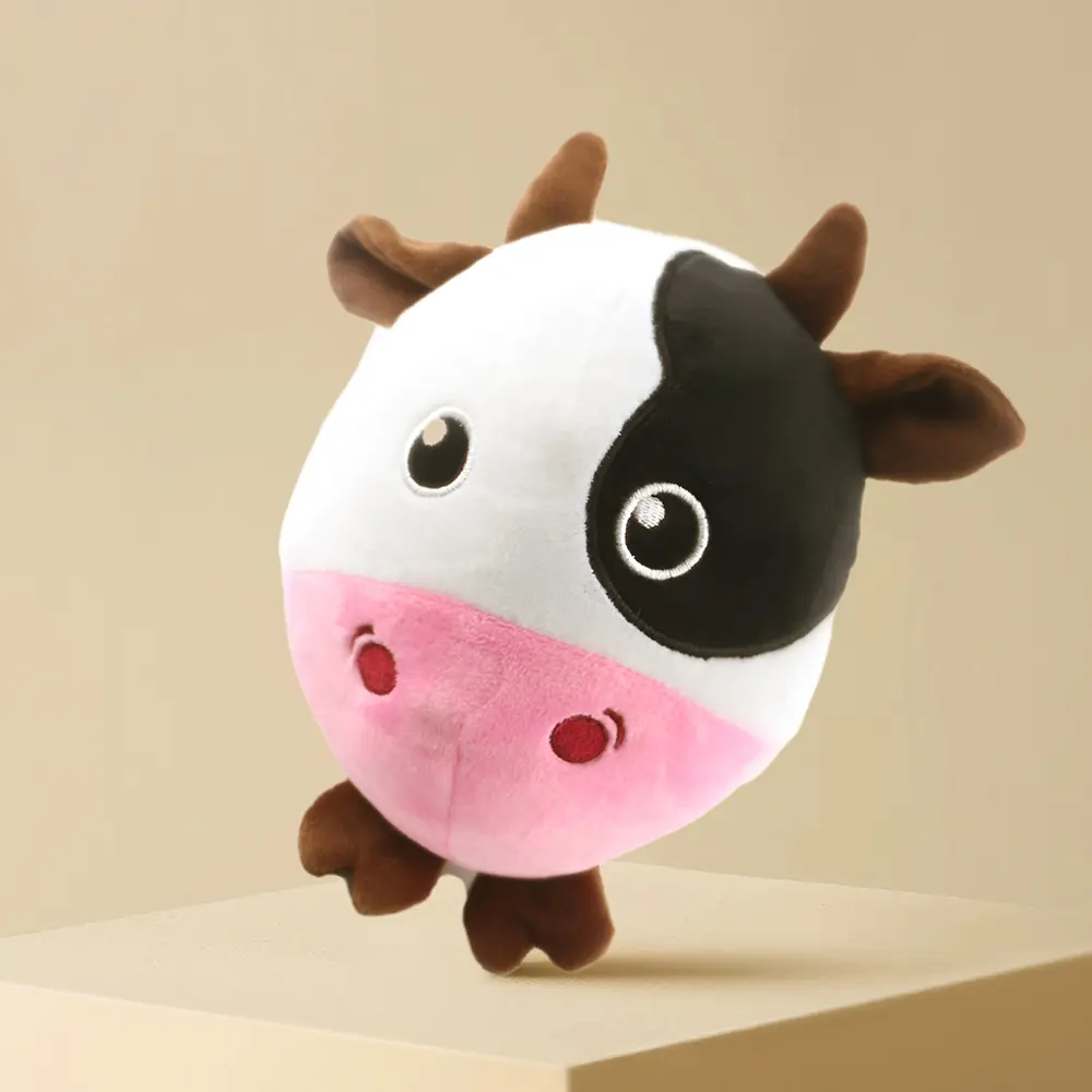 Custom 18cm Cow Plush Ball Pet Toy: A Must-Have for Your Dog's Playtime Suppliers, Factory