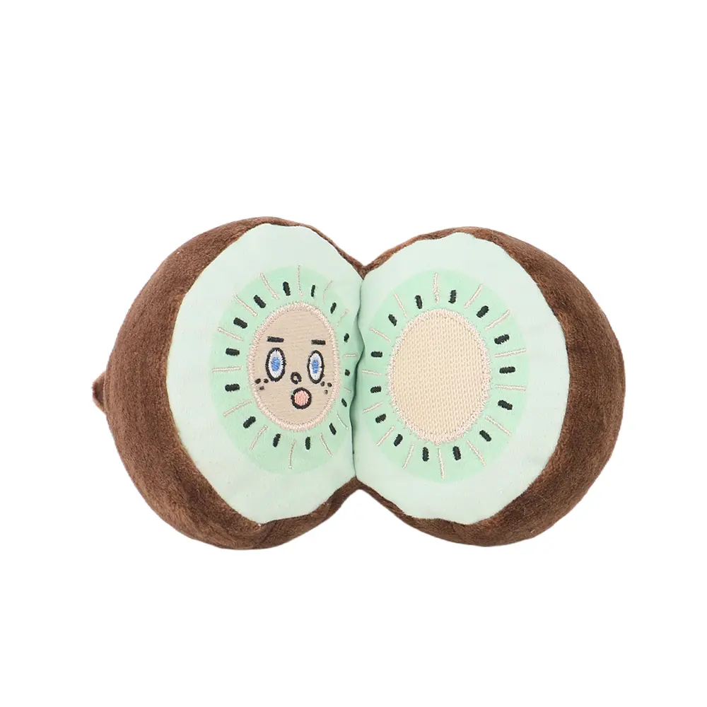 OEM Fig, Kiwi, Durian, Strawberry: Four Creative Fruit-Shaped Plush Toys For Pets Manufacturers, Factories