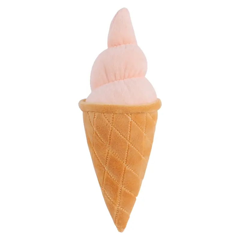 Custom Adorable Ice Cream Cone Pet Toy: A Delight for Your Furry Pal Manufacturer, Supplier