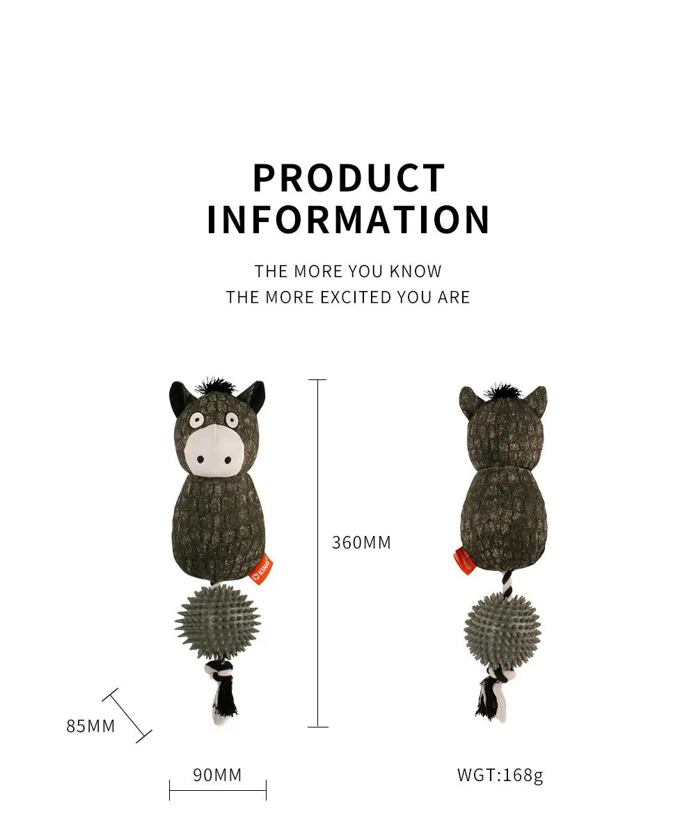 Donkey Dog Toy - View 2
