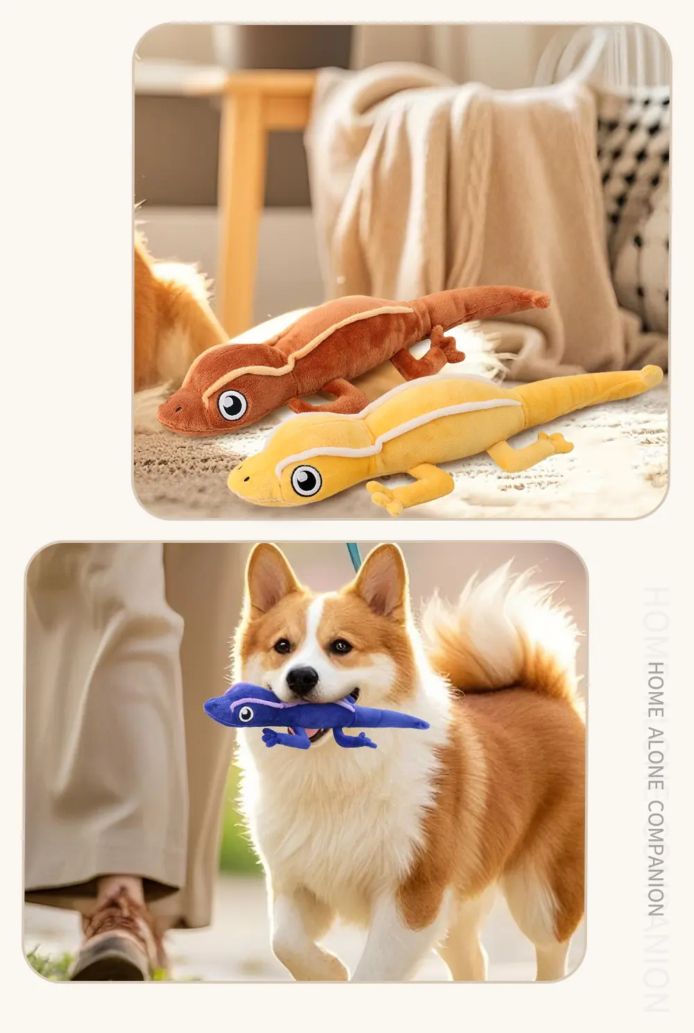Dog Plush Toy Lizard Design 10