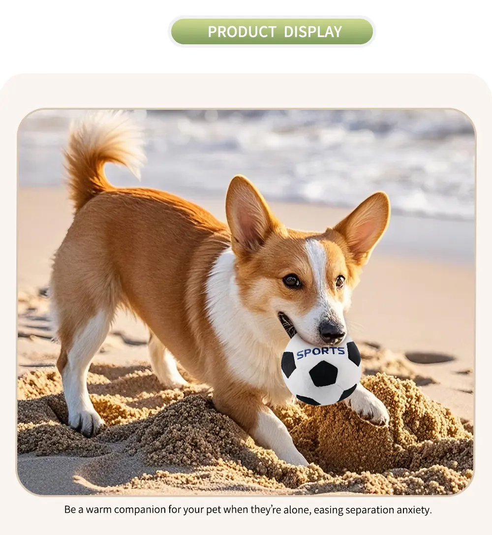 Football series pet toy detail 7