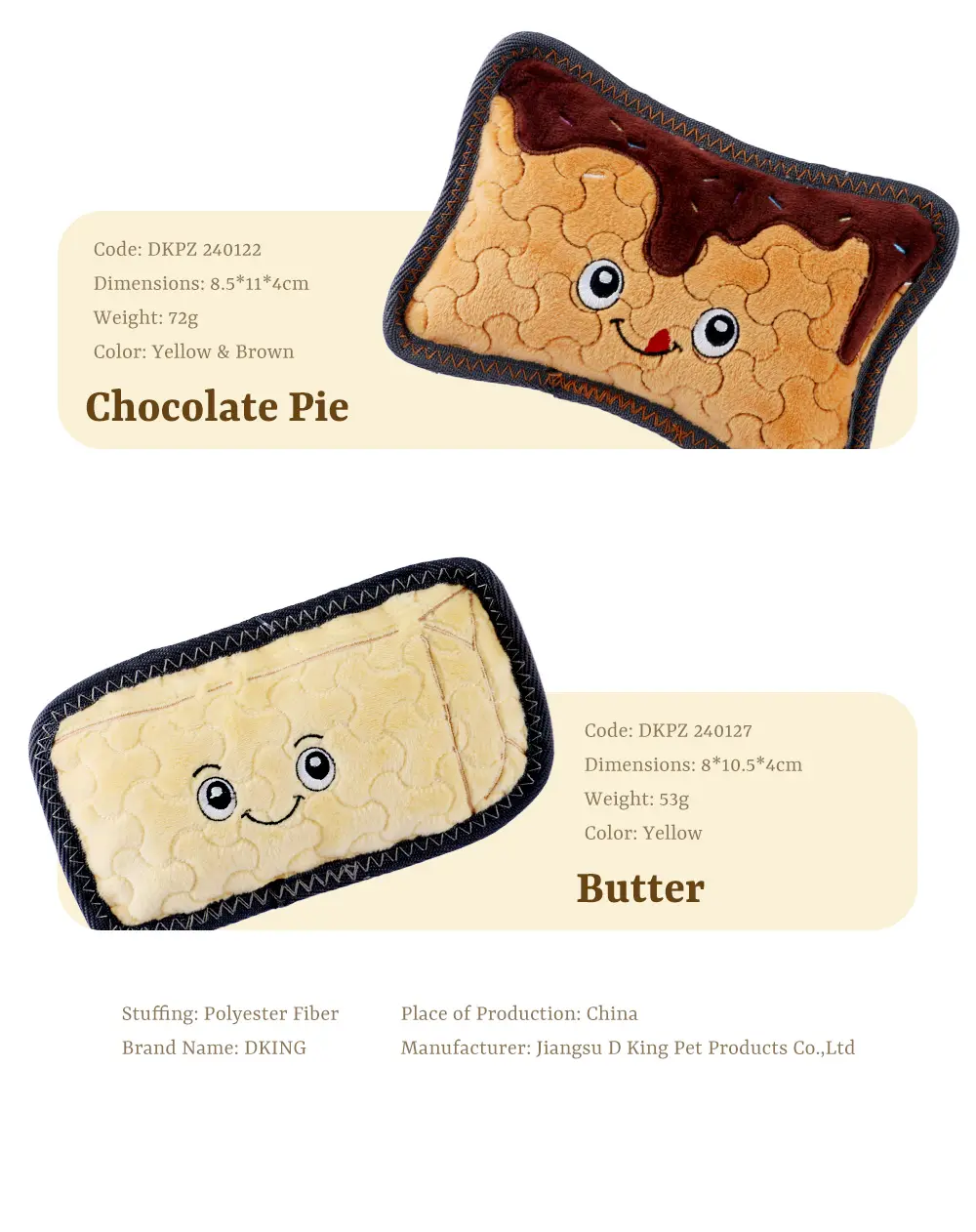 Simulated food plush toy 5