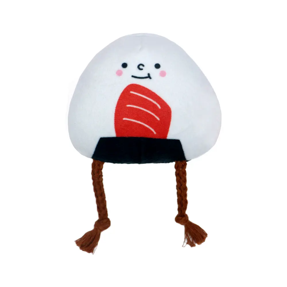 OEM Sushi & Rice Ball Themed Plush Toys for Cats - Cute Interactive Playmates for Feline Fun Manufacturers, Factory