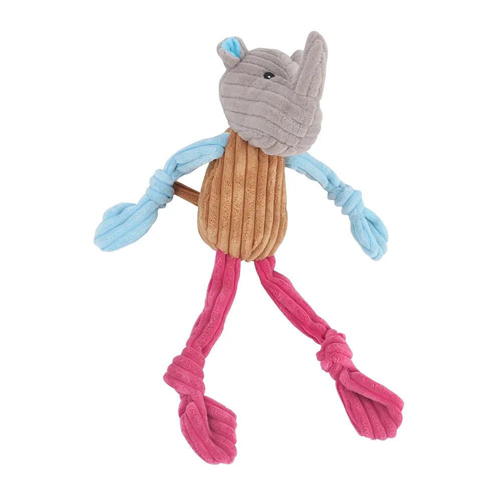 Wholesale Interactive Plush Toys for Dogs: Rabbit, Rhinoceros, and Koala Manufacturer, Factory