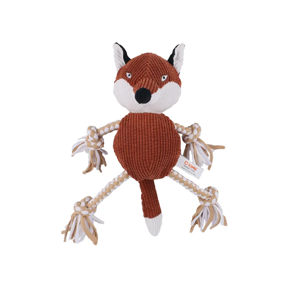 OEM Fun and Durable Animal - Shaped Plush Toys for Pets Supplier, Factory
