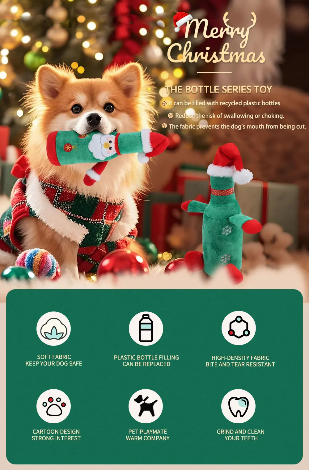 Christmas Bottle series toy