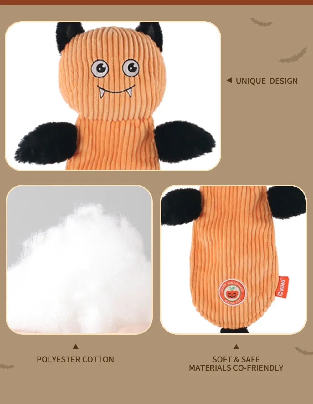 Bat Plush Toy - View 3
