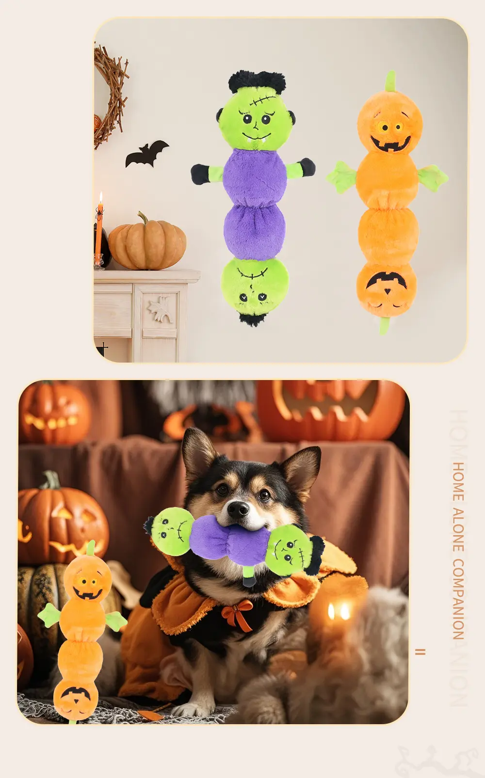Double-head Pumpkin Toy 7