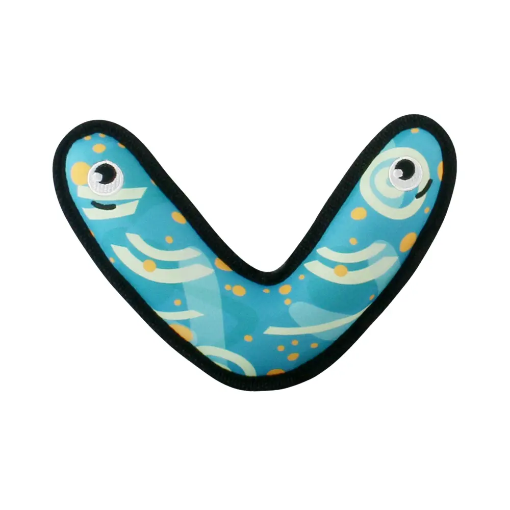 Custom Warm Companion Dog-Exclusive Plush Toy, Safe and Non-toxic, Giving Your Beloved Pet a Cozy Hug：Circular Frisbee，Boomerang，Clover Frisbee，Bone Supplier, Factory