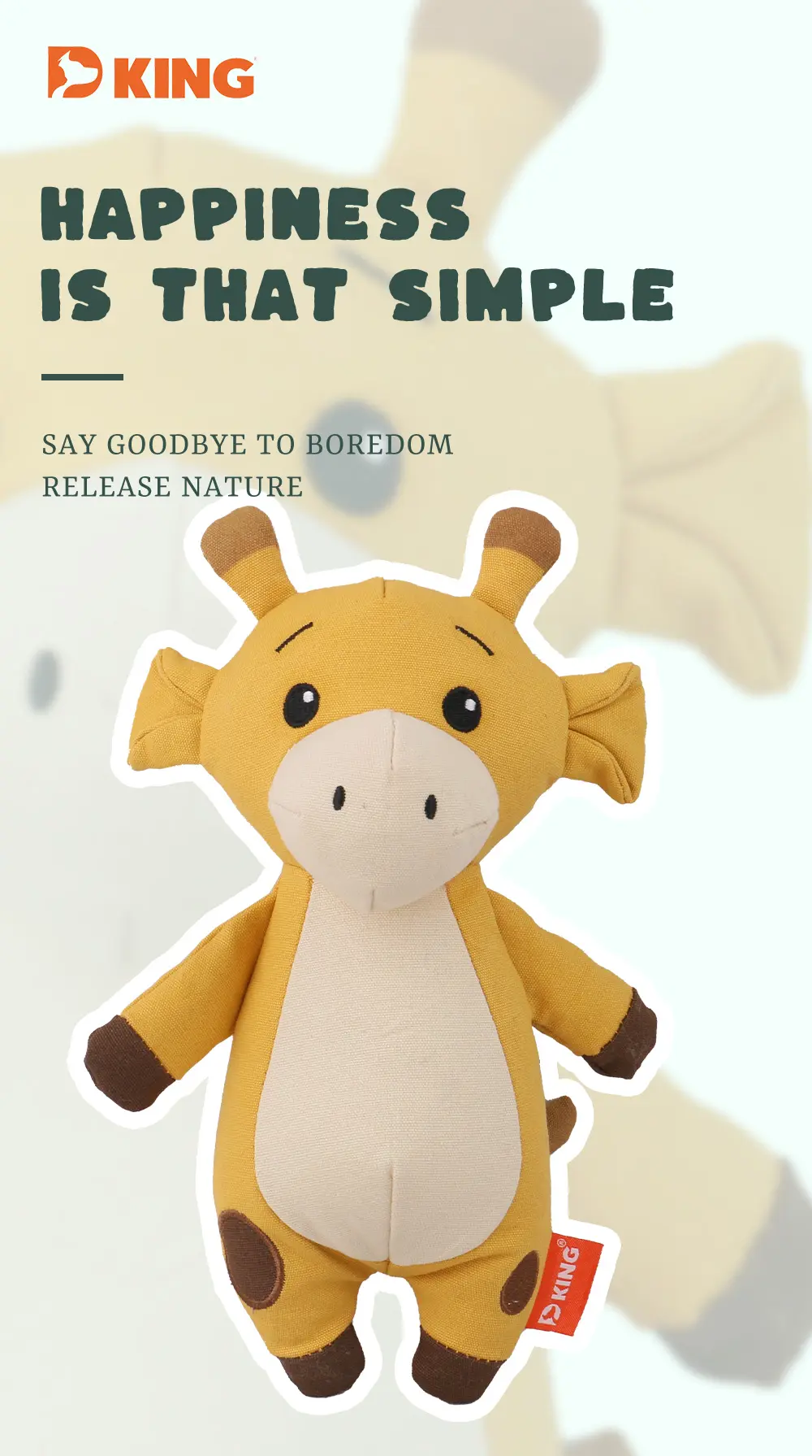 Plush Doggy Toy Raccoon