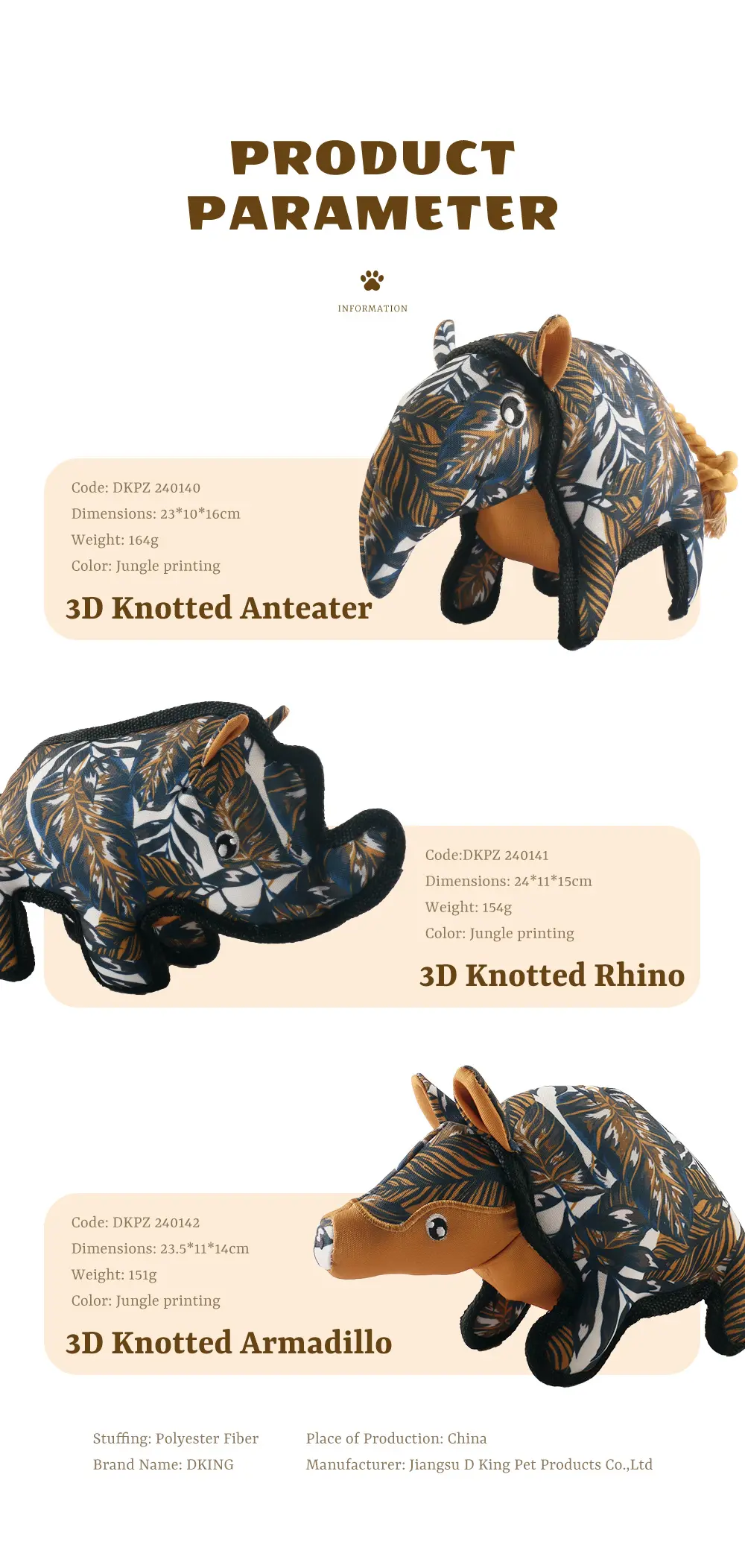 3D Knotted Armadillo