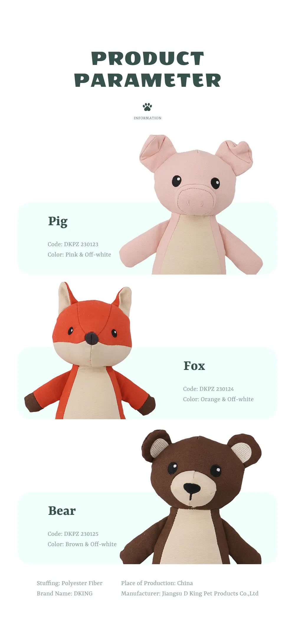 Cute Animal Series Bear