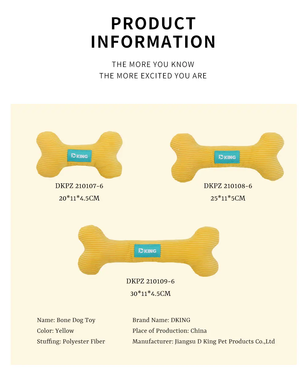 Pet Interactive Toy Bone Shape - View 3