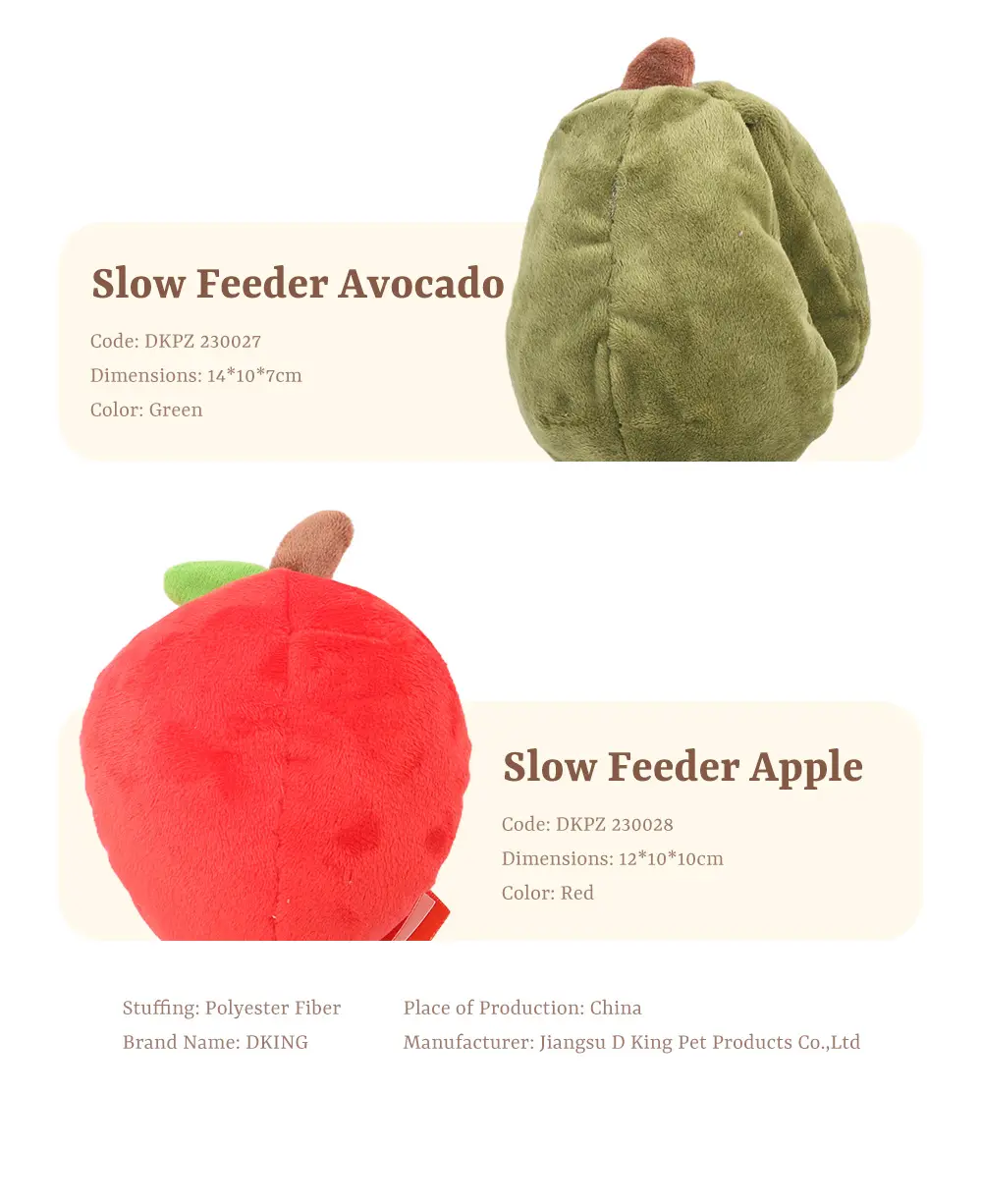 Fruit Series Pet Plush Toy 4