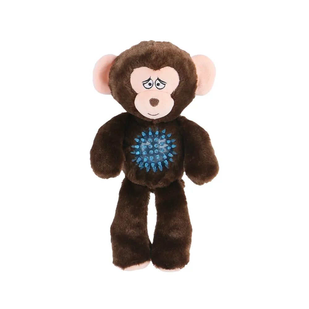 OEM Bear-Shaped Interactive Dog Toy with TPR Ball and Sound Feature Manufacturer, Factories
