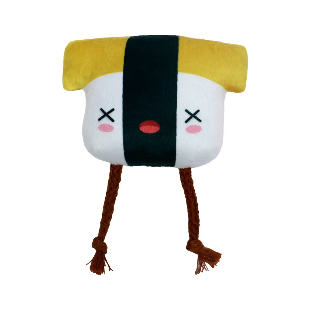 OEM Sushi & Rice Ball Themed Plush Toys for Cats - Cute Interactive Playmates for Feline Fun Manufacturers, Factory
