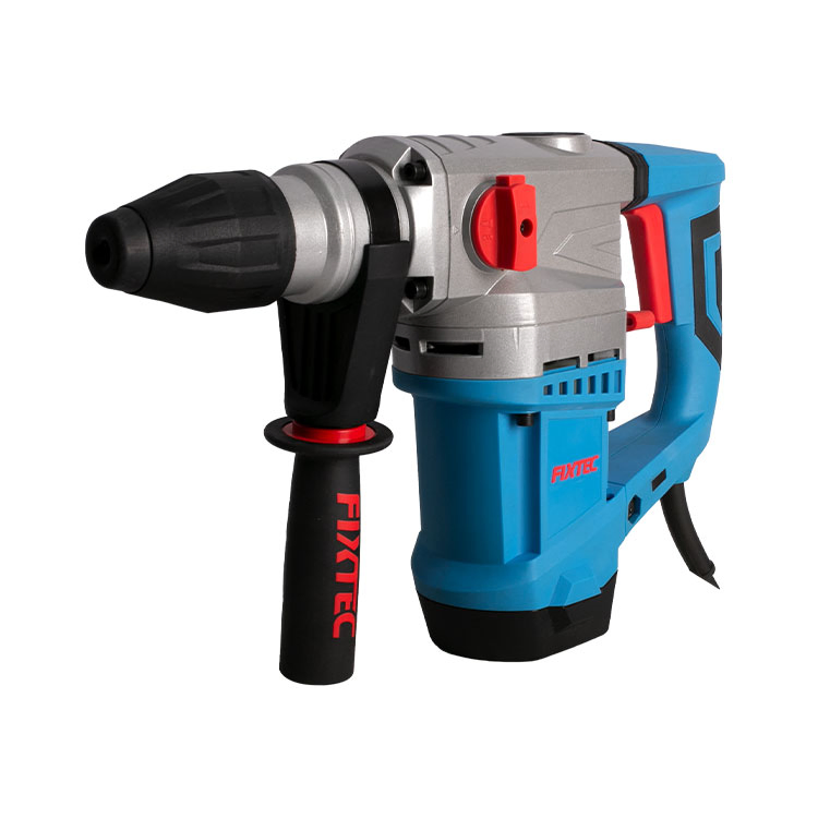 Fixtec Power Tool Hammer Drill 1500W 32mm Electric Rotary Demolition Hammer Impact Drill