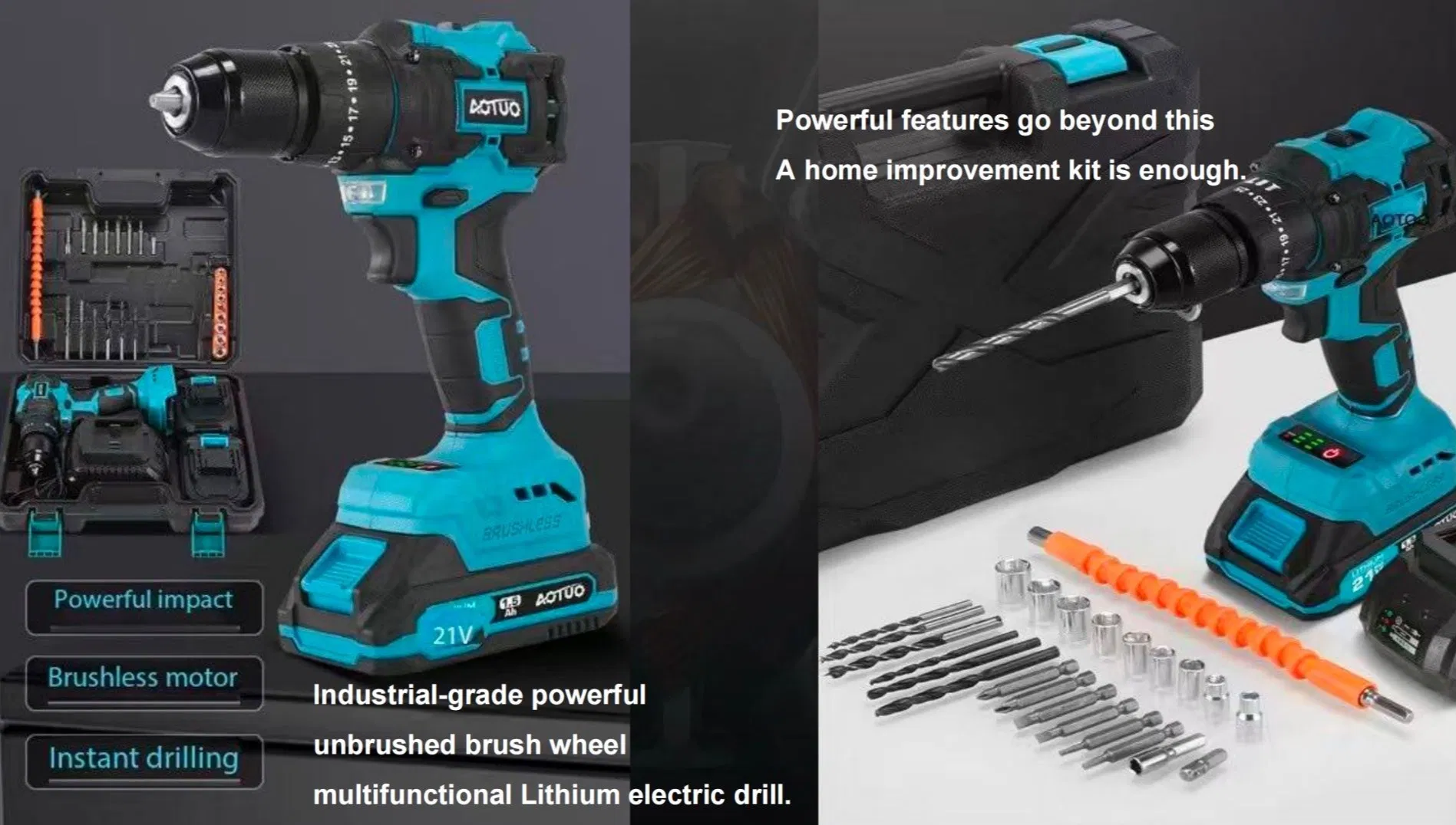Brushless Cordless Impact Drill