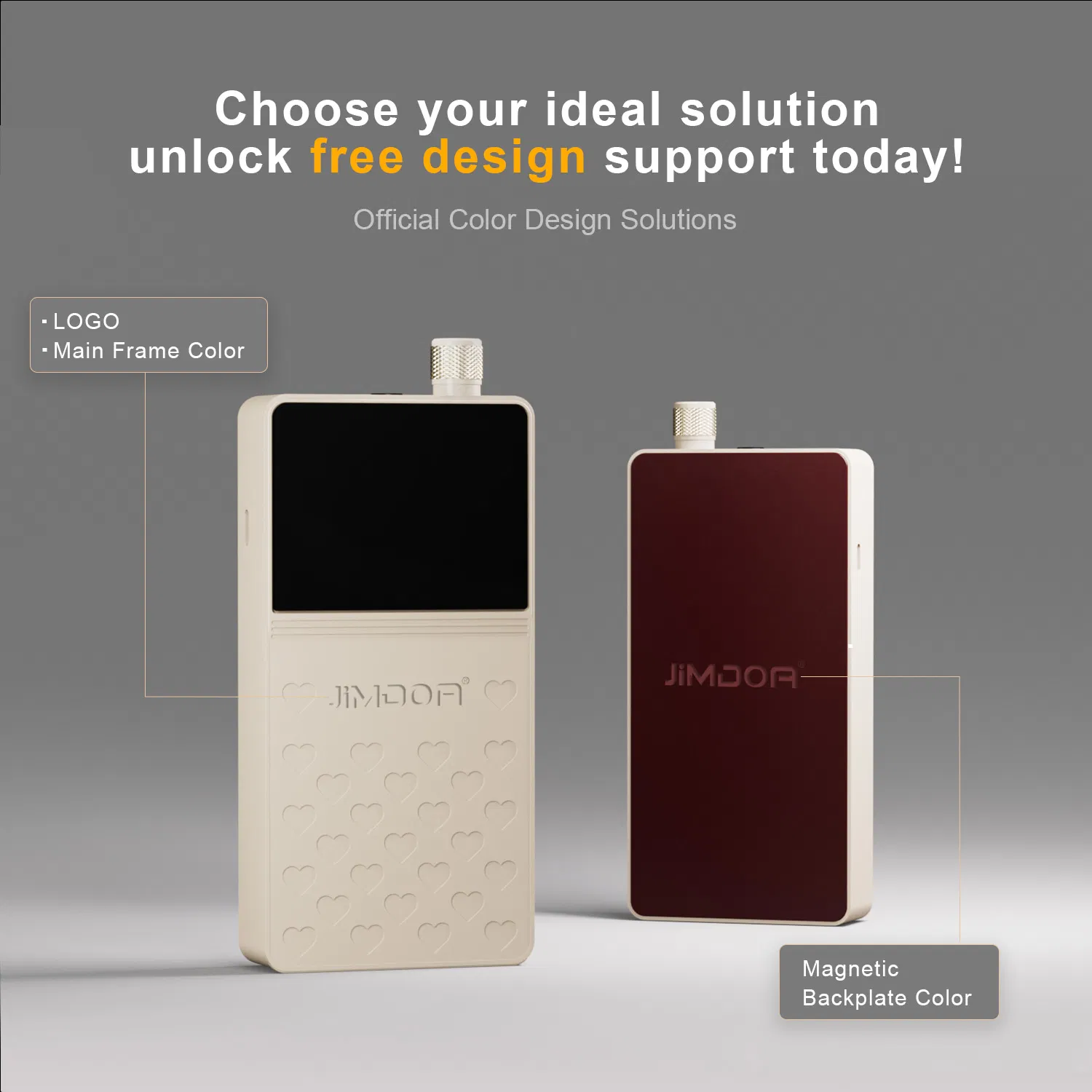 Portable Nail Sander 75W Mute Handle 40000 Rpm Brushless Heart Shape Electric Nail Drill