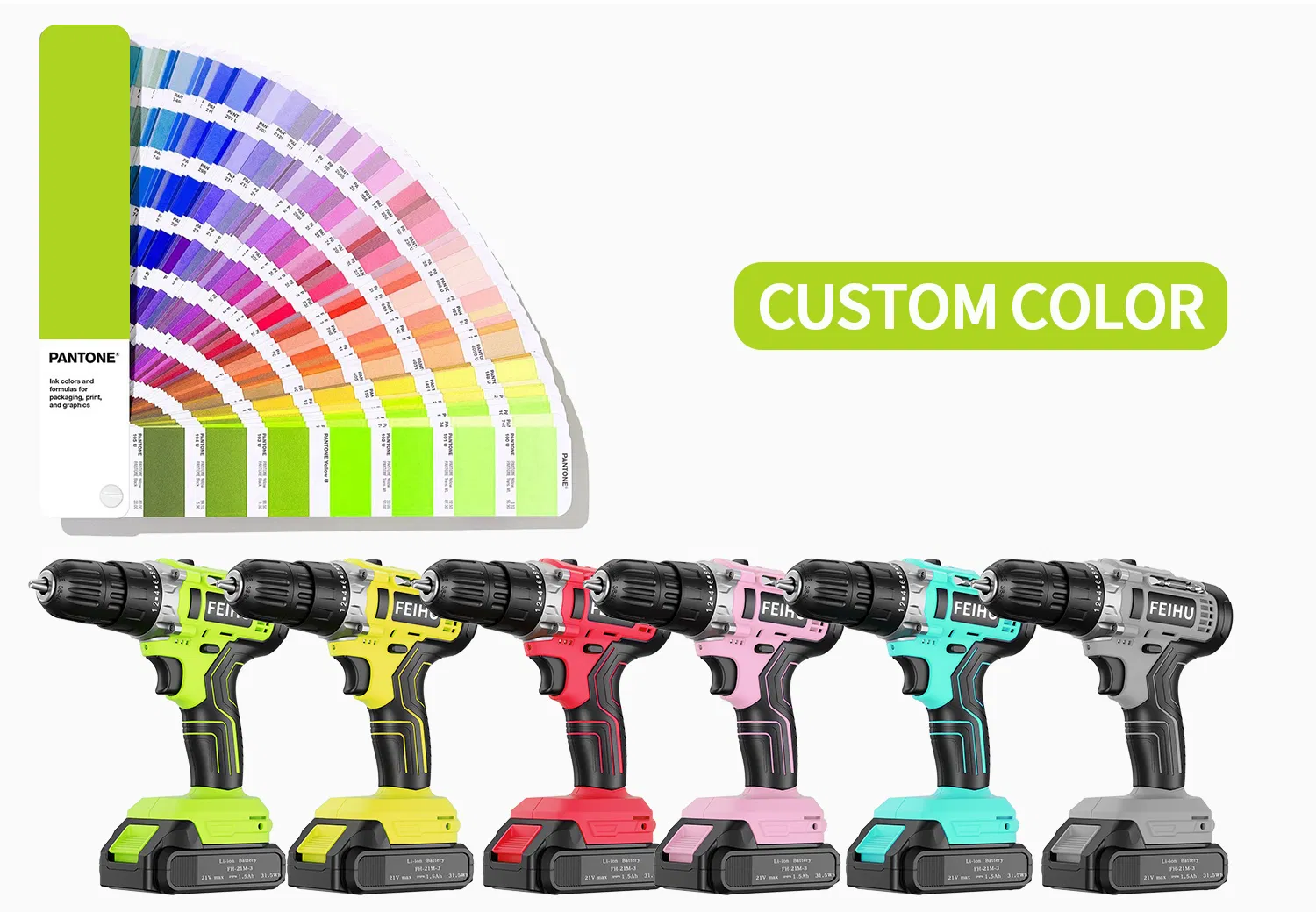 Electric Drill Household Electric Drill Cordless Power Drill 21V Lithium Impact Driver