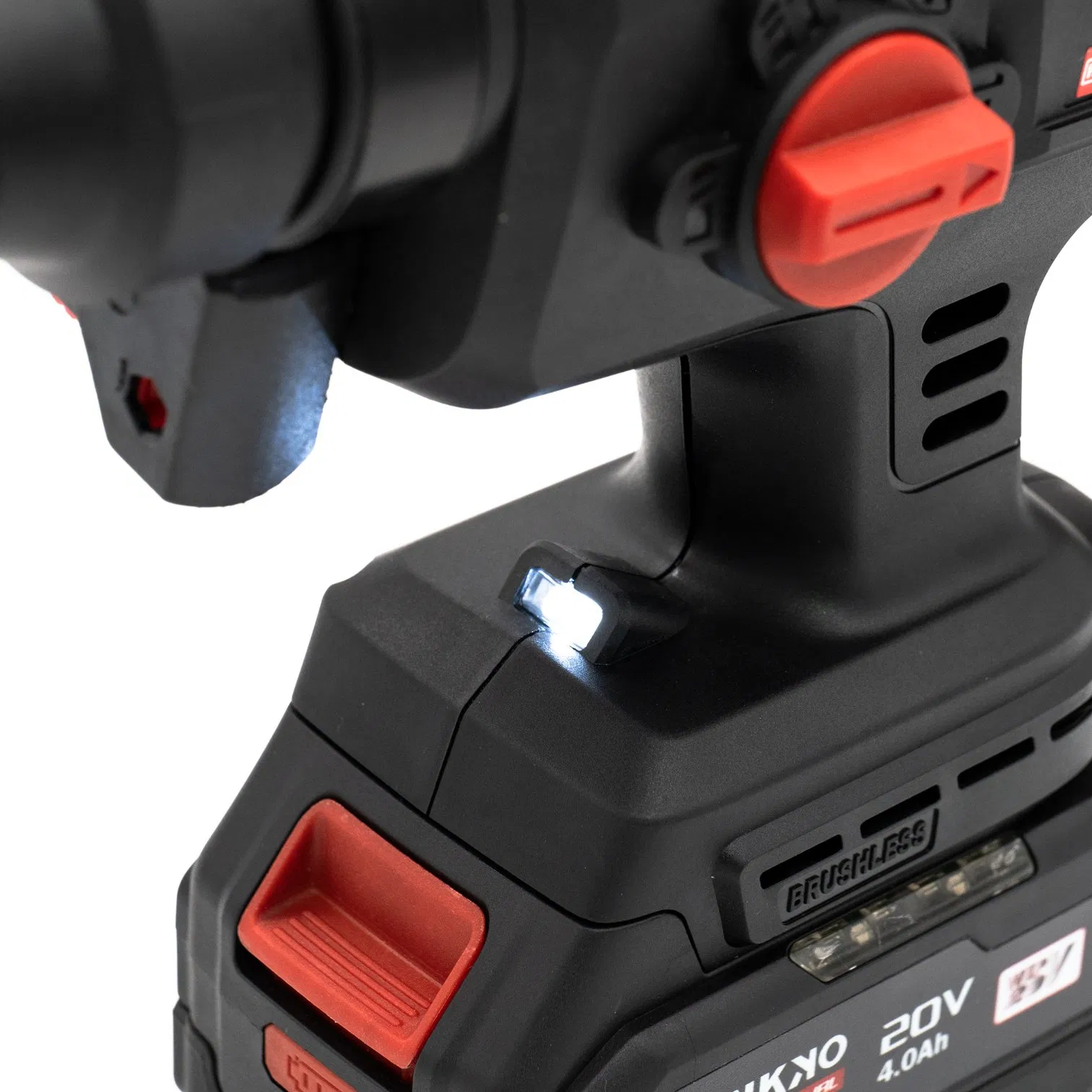 High Power 18V 20V Cordless Rotary Hammer Drill with Rechargeable Battery Heavy Duty Factory