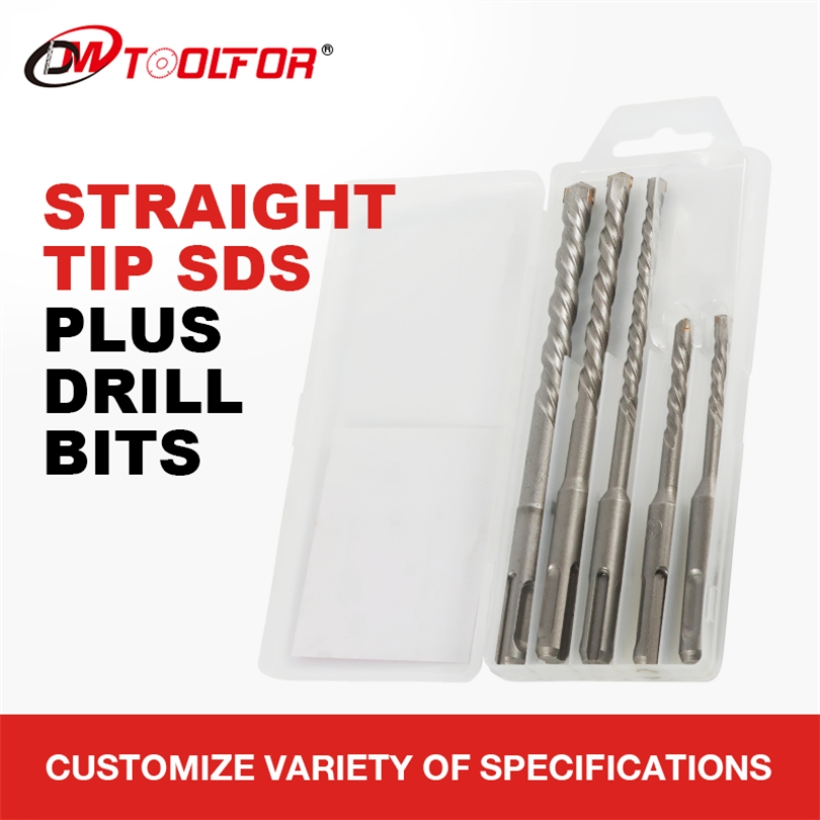 Customizable Single or Double Fulte SDS Hammer Drill Bits for Clinker