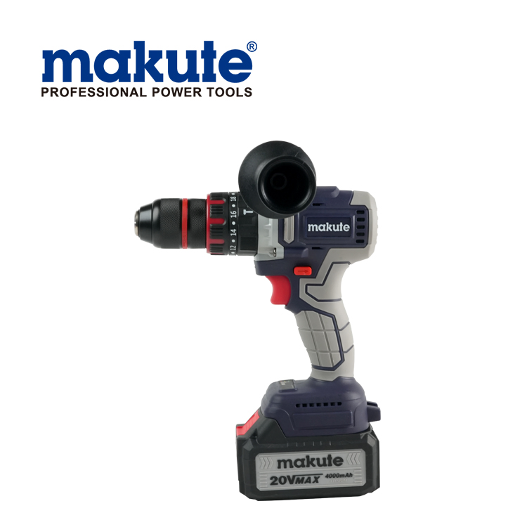 Makute New 20V Li-on Cordless Impact Drill with Quick Charger Max Torque 70n. M