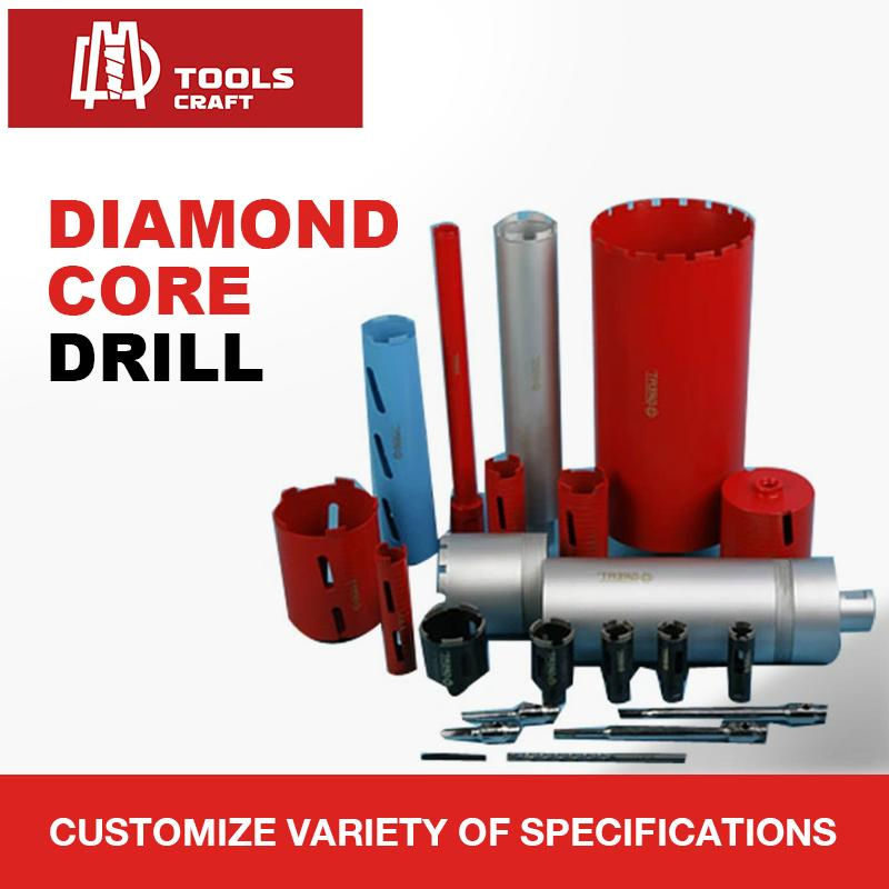 Diamond Tip Core Drill Bit for Reinforced Concrete