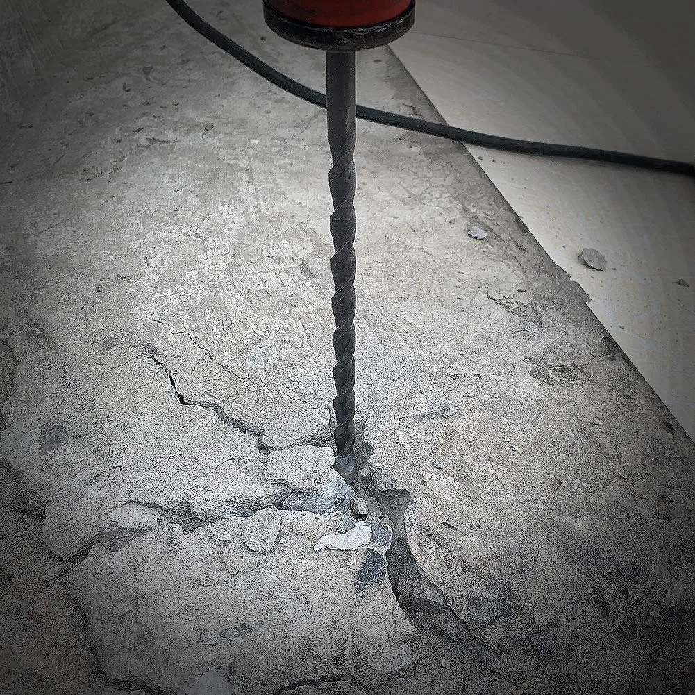 Rotary Hammer Drill Bits Set &amp; Chisels- SDS Plus Concrete Masonry Hole Tool 17PCS with Storage Case