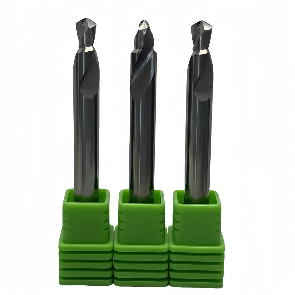 Stepped drill bits