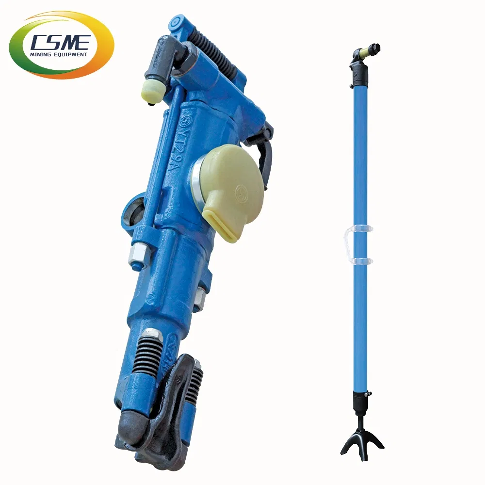 Yo18/Y19A/Y20/Y24/Y26/Ty24c, Yt23/Yt24/Yt28/Yt29A/Yt27 Rock Drill Jack Hammer Pneumatic Air Leg Rock Drill and Pneumatic Hand Held Rock Drill
