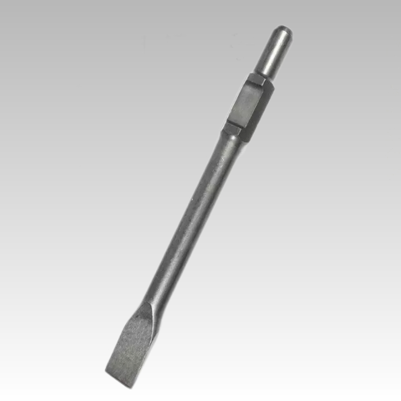 Heavy-Duty Extended Hex Shank Pointed &amp; Flat Chisel Bit for Electric Rotary Hammers