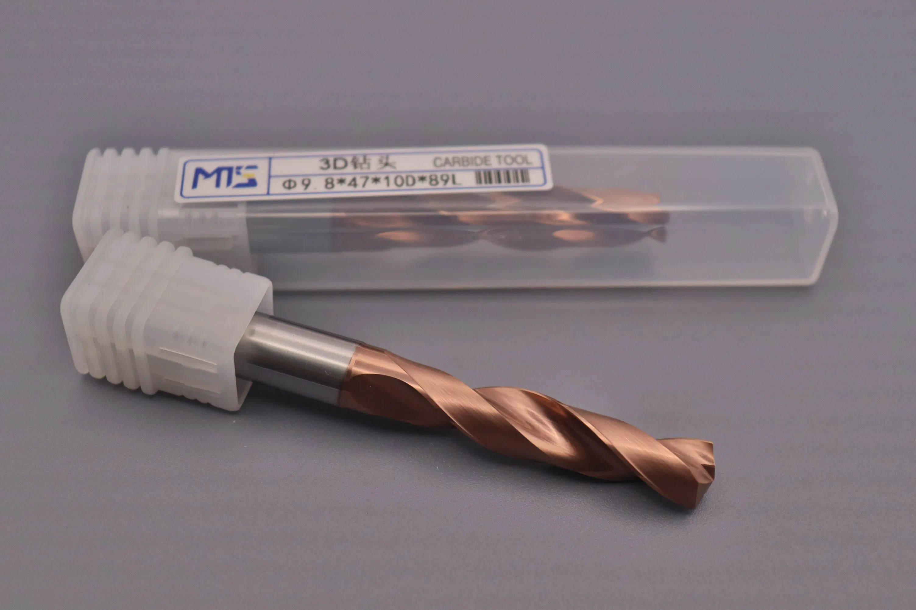 Mts OEM CNC Tools HRC55 Carbide Straight Shank Twist Drill Bits