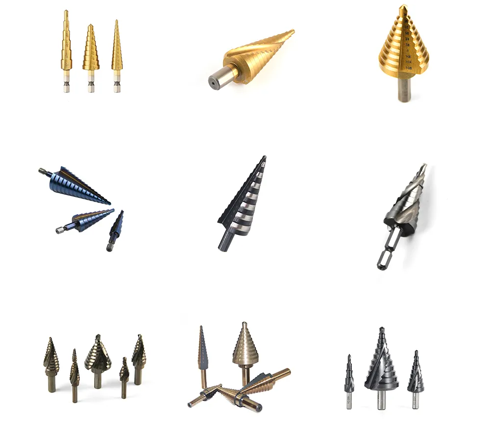 Step Drill Bit Detail