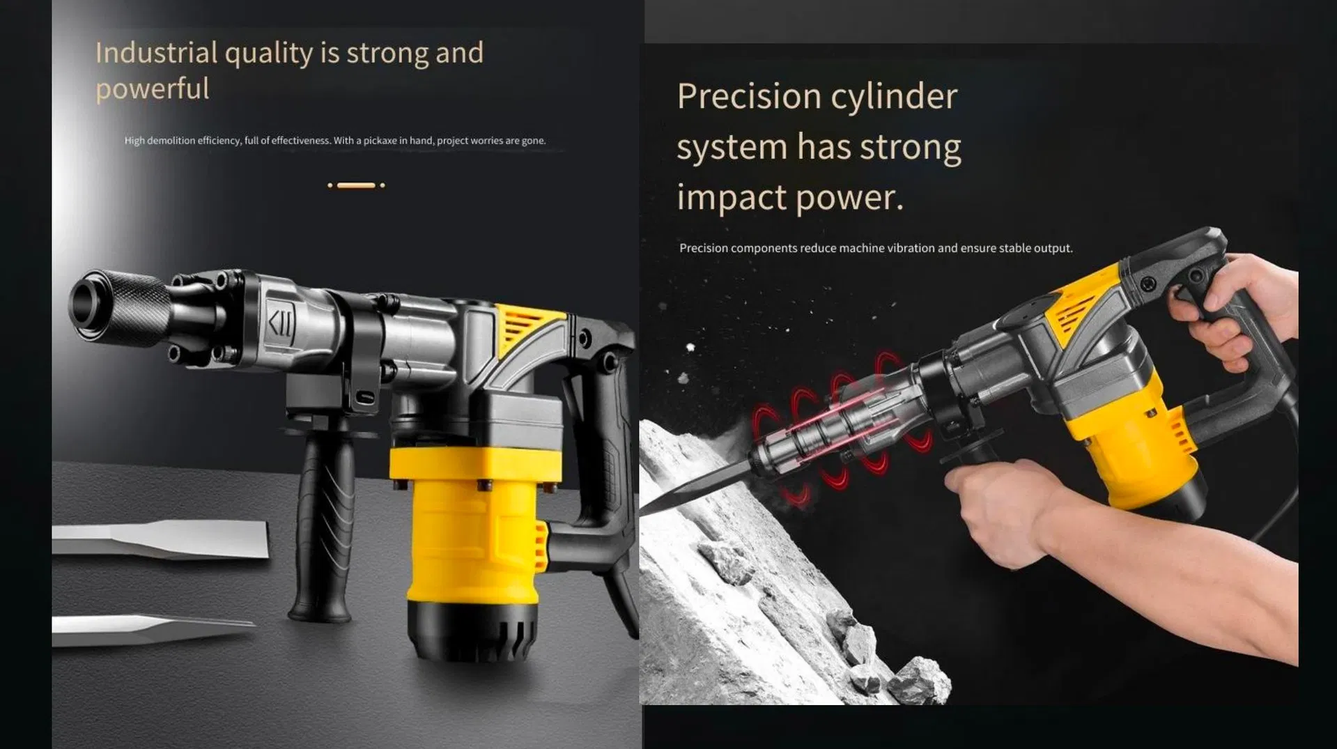 High-Power Rotary Drill Hammer