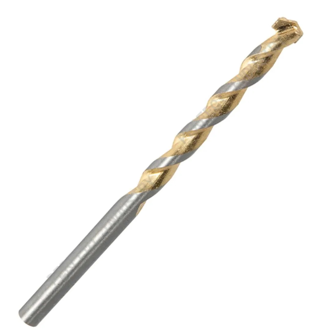 Premium Gold and Silver Multi-Purpose Drill Bits for Masonry
